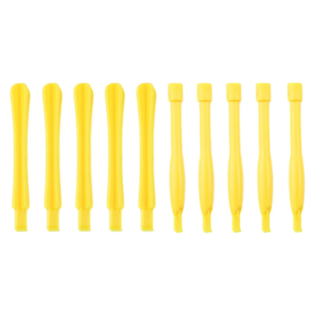 10-piece Mobile Phone Repair Spudger Set - Round and Square Tips