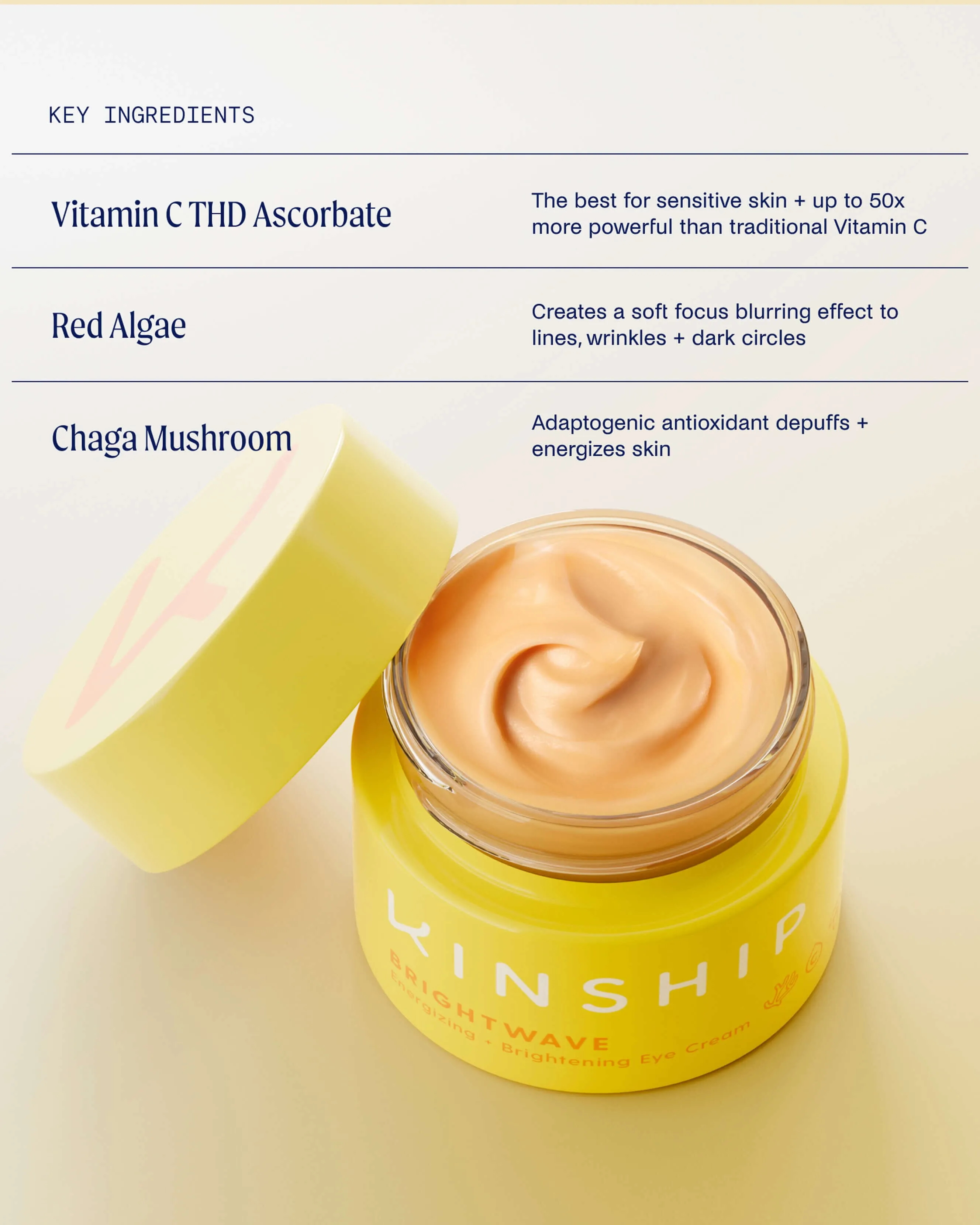 Brightwave Vitamin C Brightening   Energizing Eye Cream