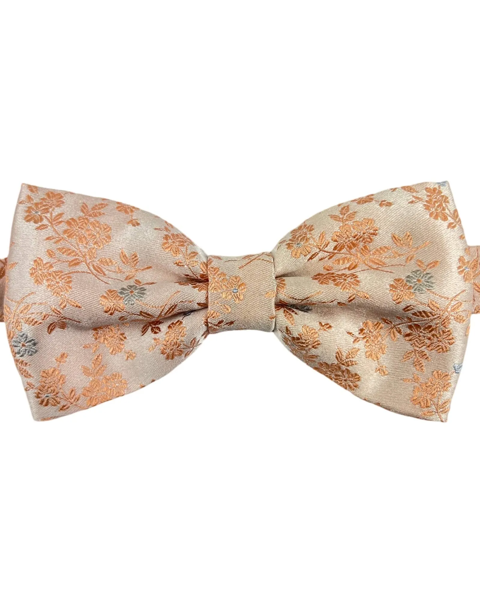 DCLIC Belluno Floral Bow Tie - Orange