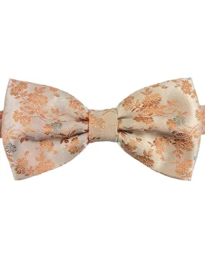 DCLIC Belluno Floral Bow Tie - Orange