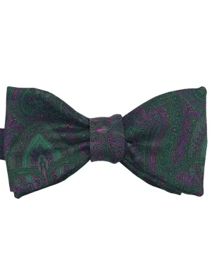 DCLIC Wetherby Paisley Bow Tie - Green