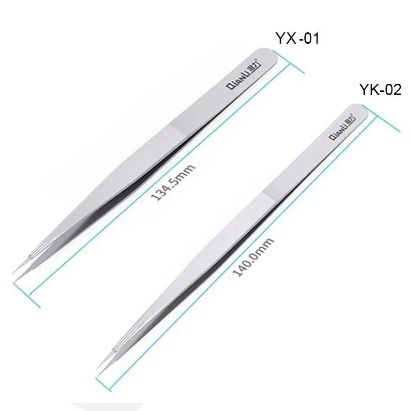 Extra Sharp Stainless Steel Pointed Tweezers by Qianli Ineezy Yx