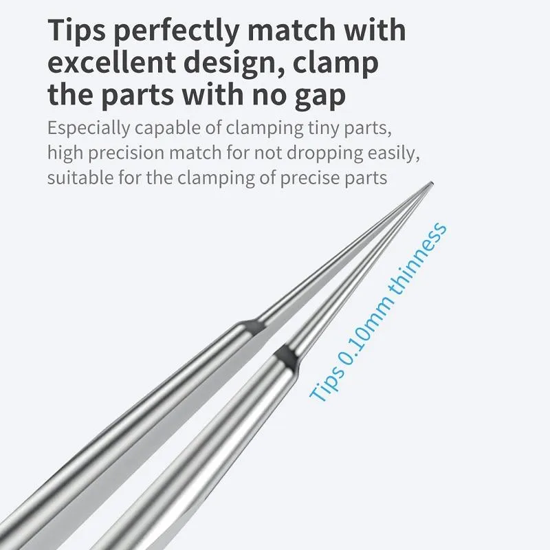 Extra Sharp Stainless Steel Pointed Tweezers by Qianli Ineezy Yx
