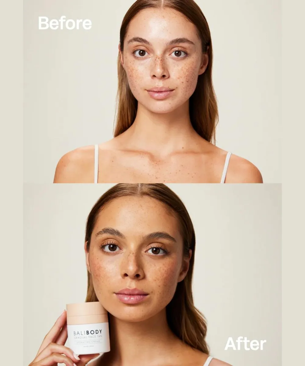 Gradual Face Tan