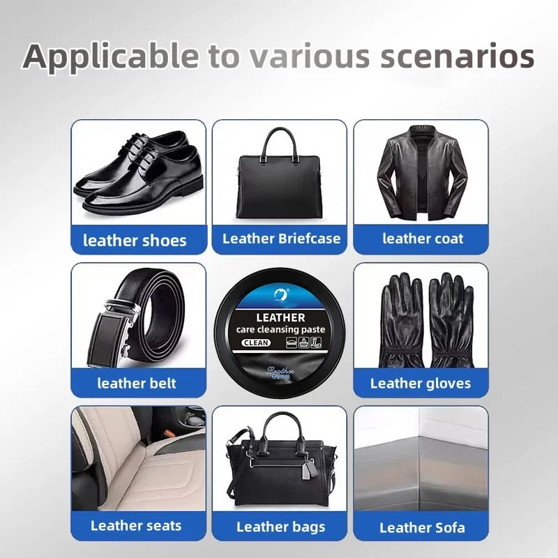  Leader cleaning and care cream &Cleaning paste for leather care
