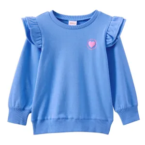 Milky Blue Detail Sweat