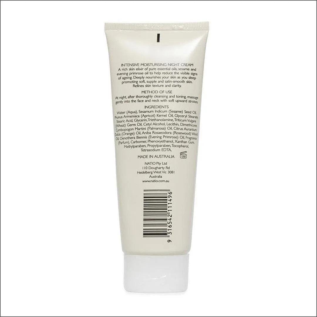 Natio Intensive Moisturising Night Cream 100g