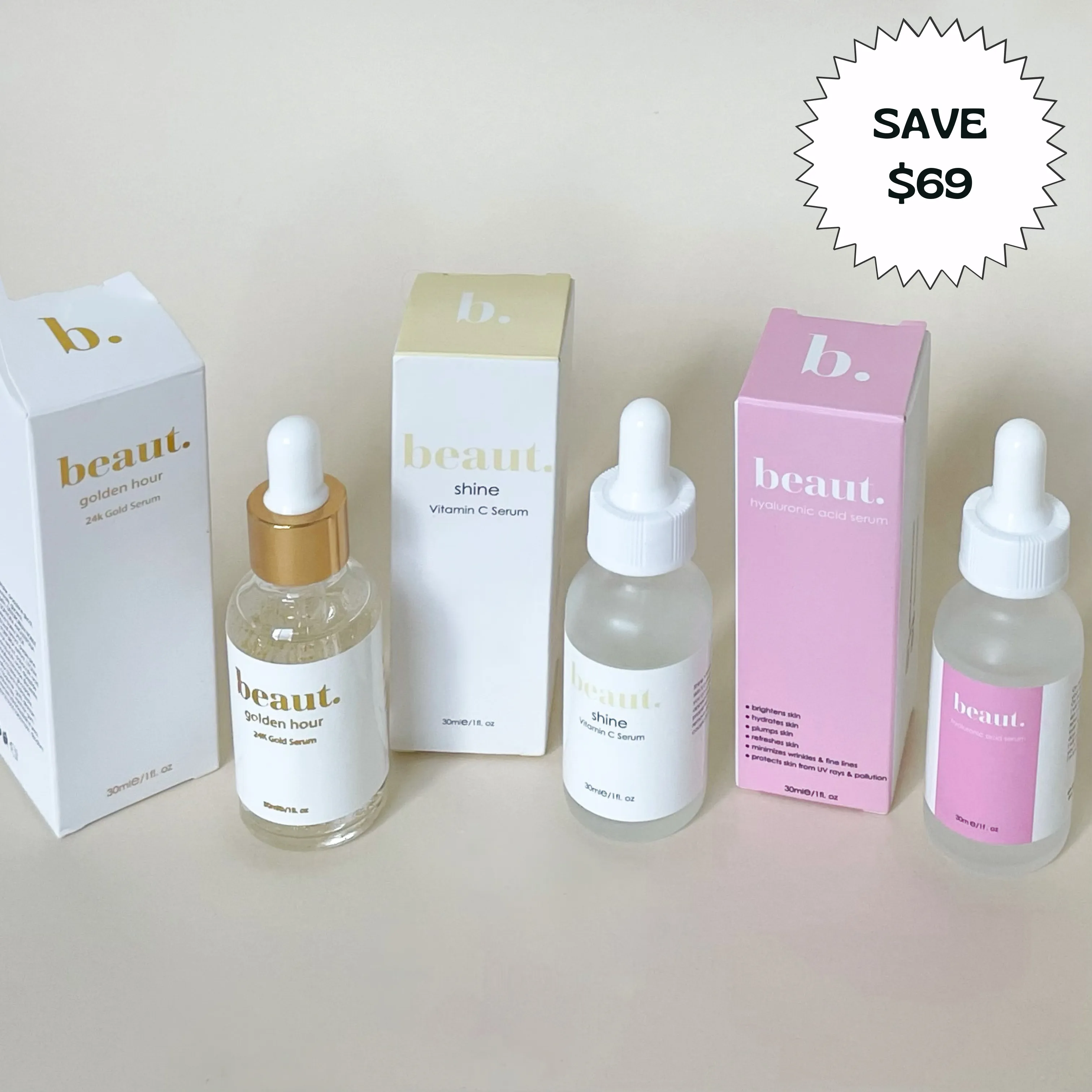 *Pre-Order*triple threat serum set