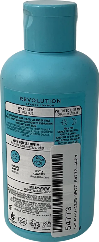 Revolution Milky-away Hydrating Cleansing Milk 200ml