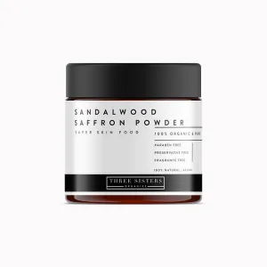 Three Sisters Organics Sandalwood & Saffron Powder