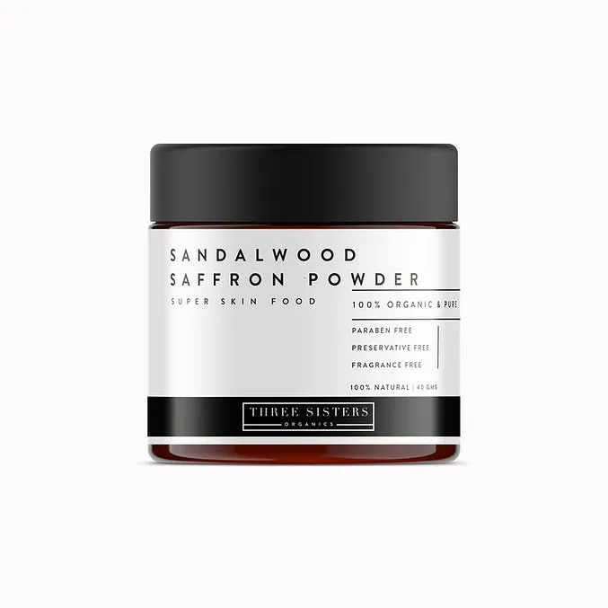 Three Sisters Organics Sandalwood & Saffron Powder