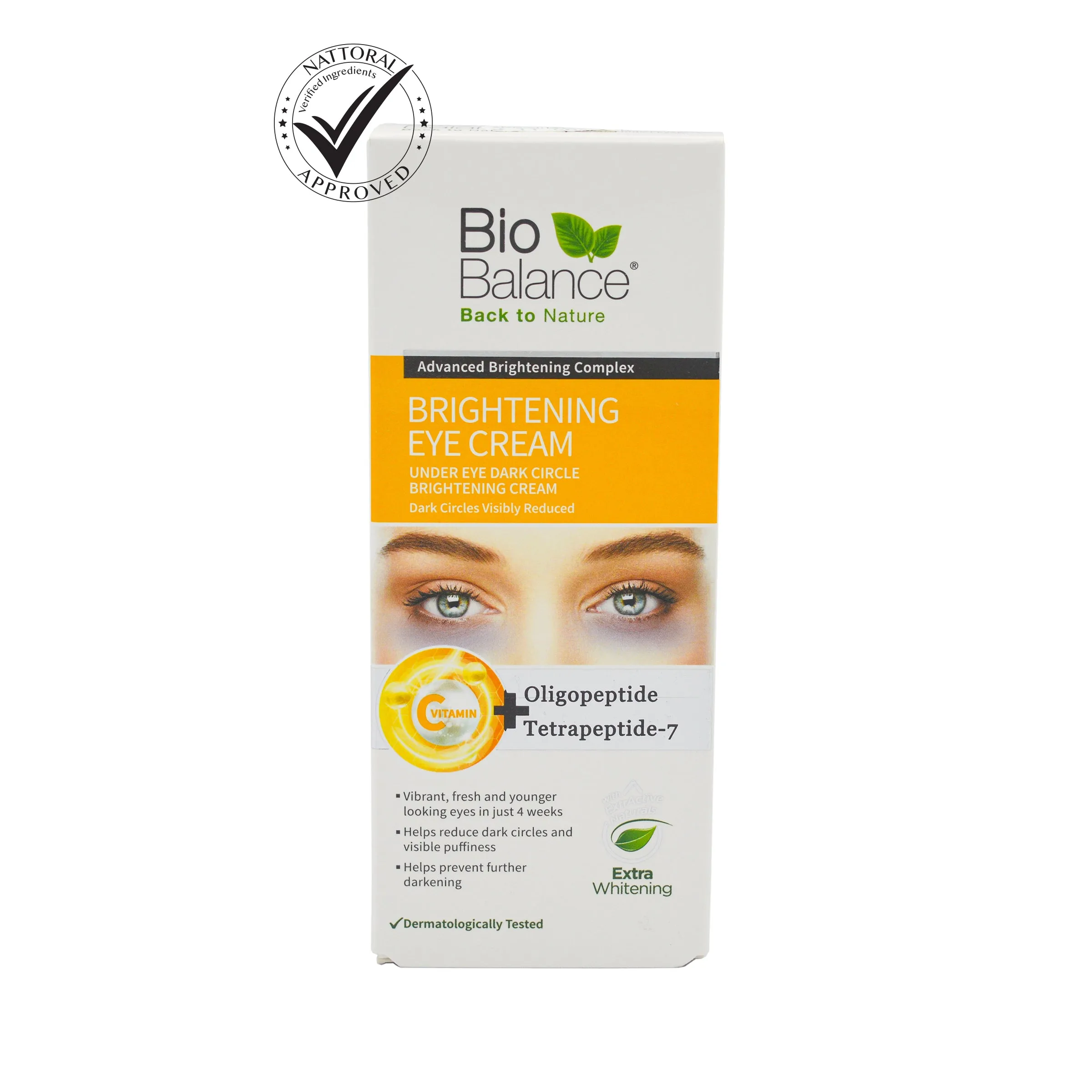 Under Eye Dark Circle Brightening Cream-15ml- Biobalance